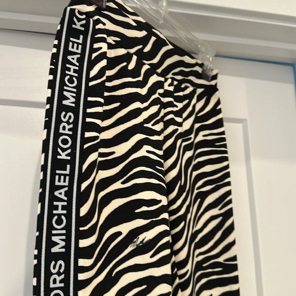 Michael Michael Kors 🦓 zebra print logo-stripe leggings - Picture 5 of 5